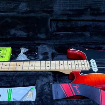 Fender Player Stratocaster Plus Top with Mapple Fretboard 2018 - 2024 - Tobacco Sunburst image 11