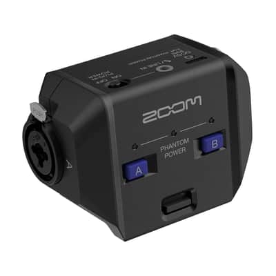 Zoom EXH-6e External Input, Dual XLR/TRS Input Capsule, 2 XLR/TRS Inputs, Phantom Power Capable, 3.5mm input, 32-Bit Float, for Zoom Capsule System 3.0 image 2