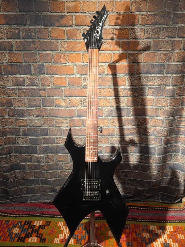 B.C. Rich Bronze Series Warlock Black image 1