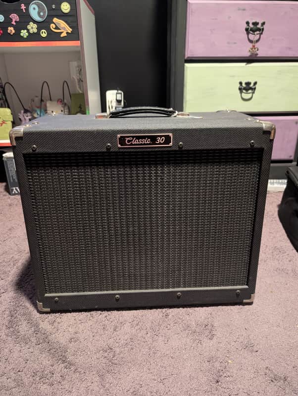 Peavey Classic 30 2-Channel 30-Watt 1x12" Guitar Combo 1994 - 2014 - Black Tweed image 1