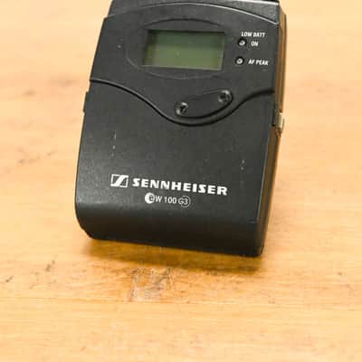 Sennheiser ew 100 G3 Bodypack Wireless System - A Range NO POWER SUPPLY CG01YPF image 11