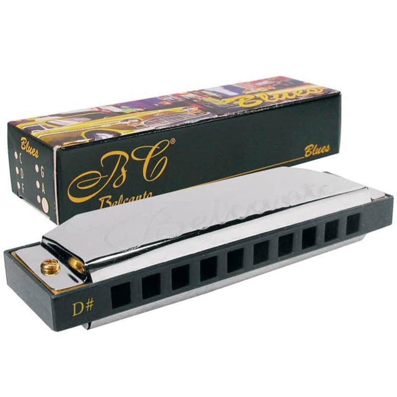 Belcanto Blues Harmonica Mouth Organ Harp D# - HRM-20-D# image 1