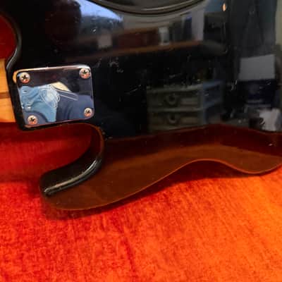 Fender Jazz bass guitar 1973 - Black image 10