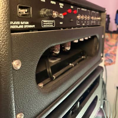 2022 Amplified Nation Wonderland Overdrive v2 22w 6V6 Amplifier Buckskin Suede w/ Vox image 6