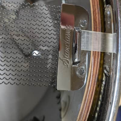 Gretsch USA Custom Snare Square Badge 1980s image 21