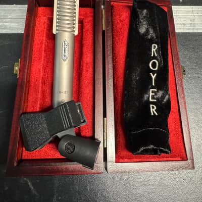Royer R-121 Ribbon Microphone 1998 - 2021 - Nickel image 1