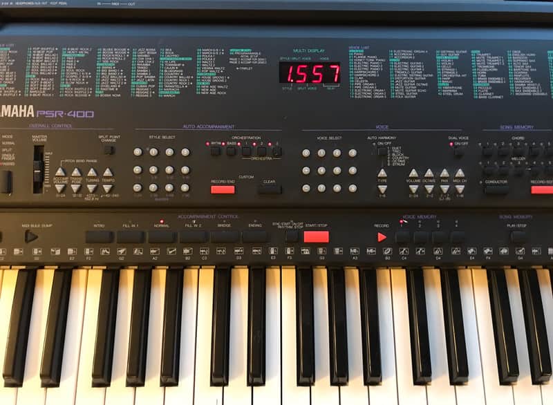 Yamaha PSR-400 61-key Auto-accompaniment digital synth keyboard