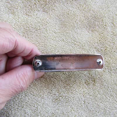 Vintage Fender Jaguar Bridge Fits Jazzmaster & Mustang Clean Vintage Jaguar Bridge Base Pre CBS Style READ ENTIRE DESCRIPTION image 3