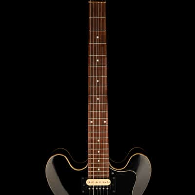 Pre Owned Epiphone Dot Ebony With Bigsby With Case image 7