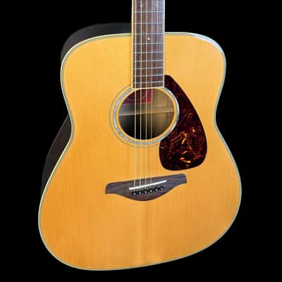 Yamaha FG730s Acoustic Guitar in Natural image 3