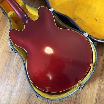 Epiphone Casino 1966 Sparkling Burgundy original vintage Kalamazoo USA gibson e-230-td image 12