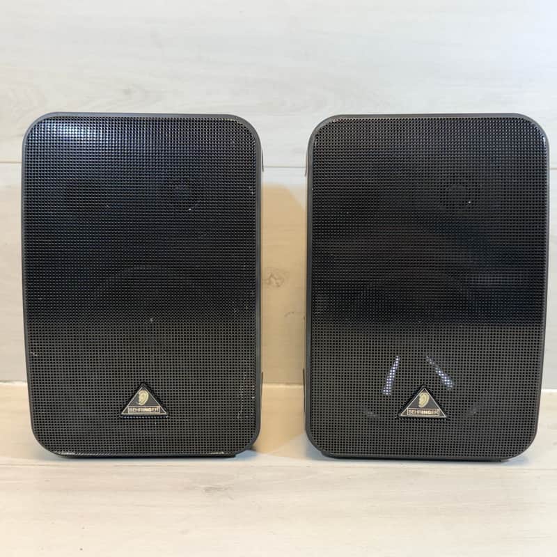 Behringer 1C Ultra-Compact Monitor Speakers Pair – Passive 100W 4Ω - Black Bild 1