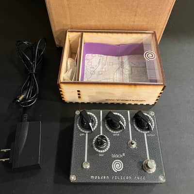 Spiral Electric FX Black II Modern Silicon Fuzz 2024 - Black image 2