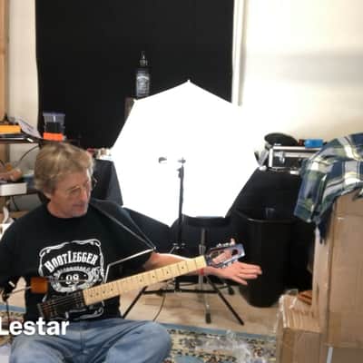 Original South Korean Ministar Lestar Travel Guitar Built in Headset Amp Gibson Scale image 14