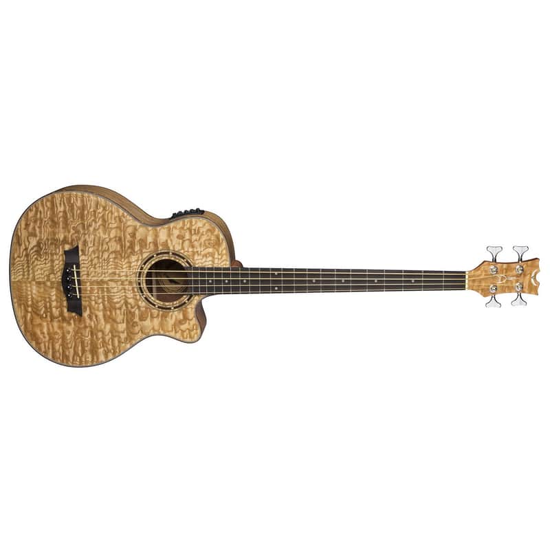 NEW DEAN EXOTICA QUILT ASH A/E BASS – GLOSS NATURAL image 1