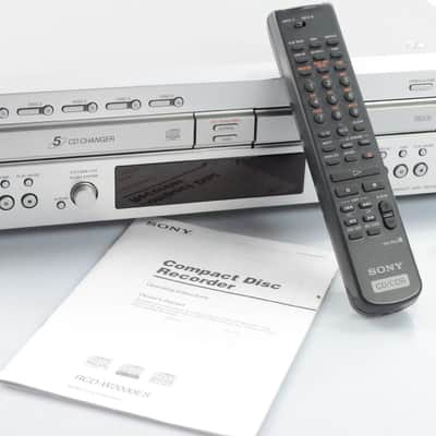 Sony RCD-W2000ES 5 Disk Changer & CD Recorder Owned by Linkin Park #29210 image 13