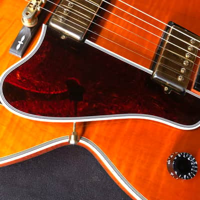 Rare Gibson Chet Atkins Country Gentleman de 1992 Sunrise Orange USA avec ses papiers et étui image 16