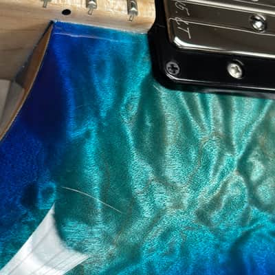 Paul Reed Smith Special Semi Hollow Wood Library - Makena Blue - 24 0388174 - PLEK'd image 12