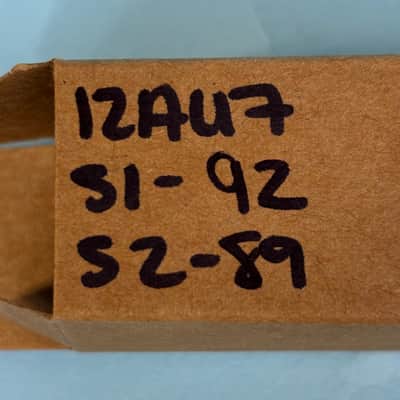 1962 Sylvania 6189 12AU7WA ECC82 Vintage D Getter Preamp Tube! T384 image 5