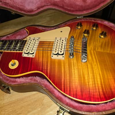 Gibson Les Paul Leo's 59 Reissue 1982 Cherry Sunburst image 5