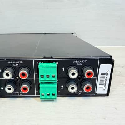 Crown 28M 1U Rackmount Commercial Mixer / Zone Mixer – Multi-Input, Dual Master Output 2000's image 11