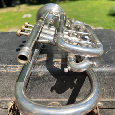 Buescher True Tone Silver Cornet — Elkhart, IN — Serial #11300 (~1908-1909) — PAT. OCT. 29, 07 — Plays Well image 6