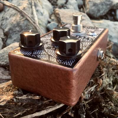 Futile Art FX 🐍 Copperhead Viper Treble Booster Full Range Modified Rangemaster Hammertone image 7
