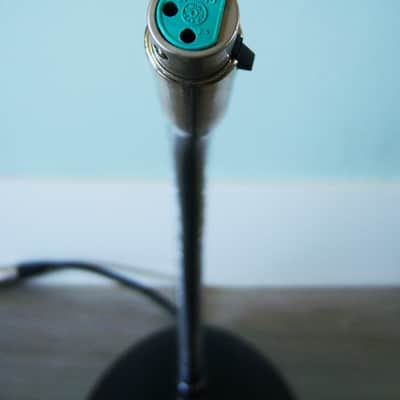 Vintage RARE 1960's Sarsaparilla / Atlas Sound microphone desk stand w AD-13 and XLR connection DS5 DS7 Synder # 2 image 2