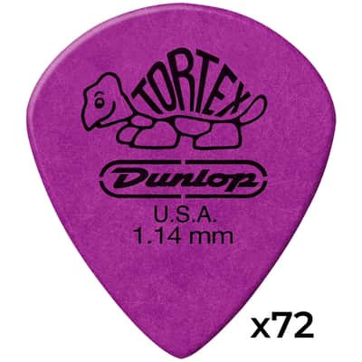 498R114 Tortex Jazz III XL 1,14 mm Sachet de 72 Dunlop image 1