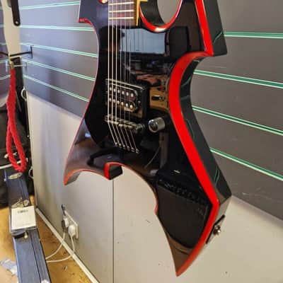 B.C.Rich ‘Avenge Son Of The Beast’ Onyx with Red Bevels 2013 Electric Guitar image 5