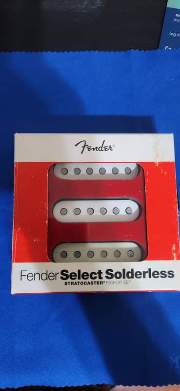 Fender 099-2247-000 American Select Stratocaster Pickup Set Solderless 2010s - White image 1