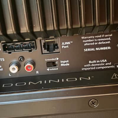 JL Audio Dominion D110 10" Powered Subwoofer - Ash image 8