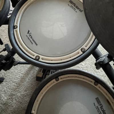 Roland TD-17KV-S W/Pearl Throne & Hi-Hat Stand Vic Firth Headphones image 17