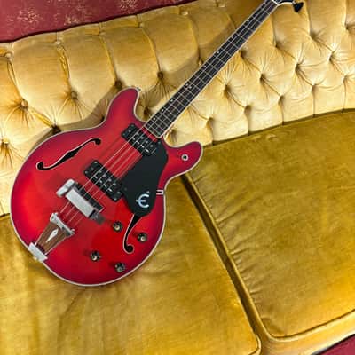 Epiphone EA260 w/original chipboard case Mid 1960's - Red Sunburst image 2