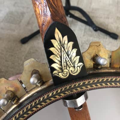 Stunning Vega Vegaphone / Tubaphone  Artist  Tenor Banjo c.1926 (94 years old!) image 14