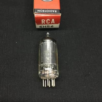 NOS RCA 6HS6 Altec Fisher Scott TUNER / Preamp VACUUM TUBE Tested A.9098 image 3