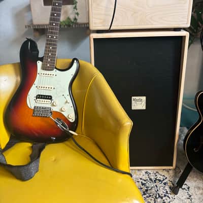 Marla Amps - Charlie Barker Head + LIBBY Reverb Unit + T212CB Cab - Natural image 5