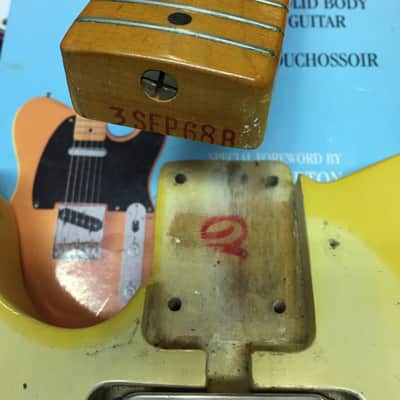 Fender Telecaster Lefty 1968 Blonde Maple Neck image 17