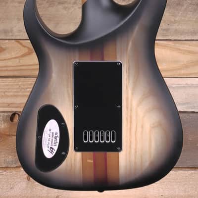 Schecter Banshee Mach-6 Evertune Electric Guitar Fallout Burst Bild 3