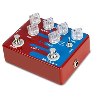 CALINE CP-68 Dual Delay & Distortion Combo Guitar effect Pedal image 6