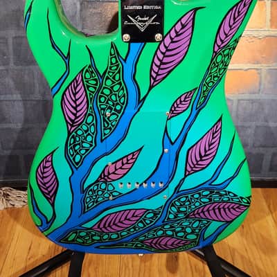 Fender Hand-Painted by Pamelina 2005 Custom Shop Masterbuilt Stratocaster Psychedelic w/ OHSC, CoA & Original Parts image 22