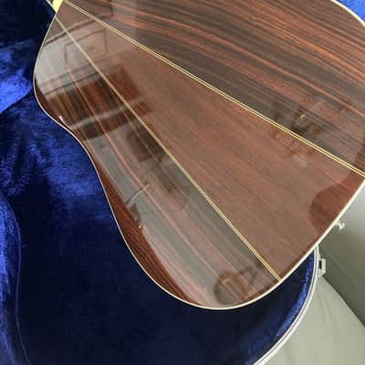Martin D-35 Vintage 1970 Brazilian center back image 2