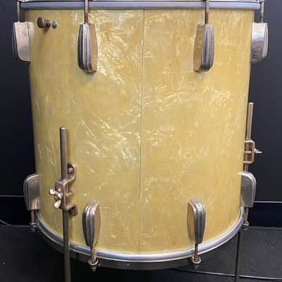 Slingerland 12x24/12x14/16x16/6.5x14" Radio King Drum Set - 30's WMP image 19