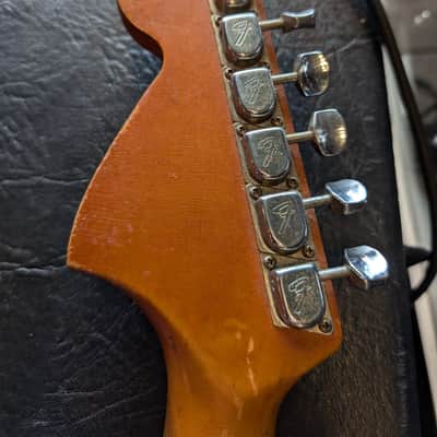 Fender 1966 Jaguar NECK + TUNERS BINDING BLOCK INLAYS 1966 image 18