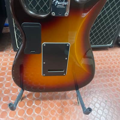 Fender Stratocaster Deluxe Plus HSS guitar 2014 - Metallic Sunburst image 6