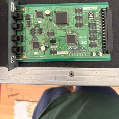 Yamaha MY16AT 16-Channel ADAT I/O Card 2010s - Black image 2
