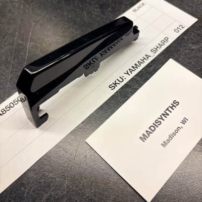 ORIGINAL Yamaha Replacement SHARP/BLACK Key (Yamaha C61K6 Keybeds) (VL57060R/VA850500) for SY22/35/55, DX11, DS55, S30, AN1X, CS6X, V50, W7, YS200, and Korg 707 image 2