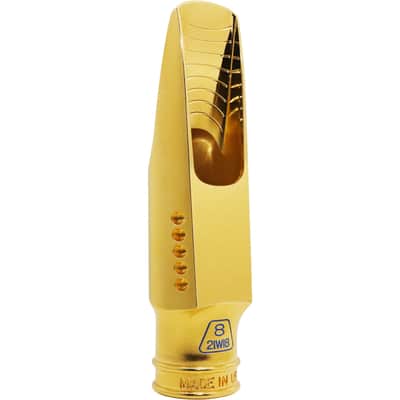 Theo Wanne GAIA 4 Alto Saxophone Gold Plated Mouthpiece-8 (0.086") - Gold Plated image 1