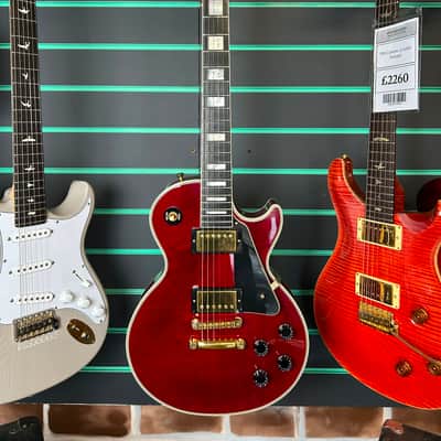 Gibson Les Paul Custom Wine Red 2004 Electric Guitar image 2