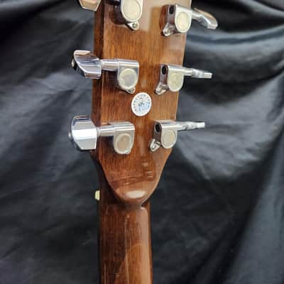 Fender CD-60S Left Hand, Walnut Fingerboard, Natural image 5